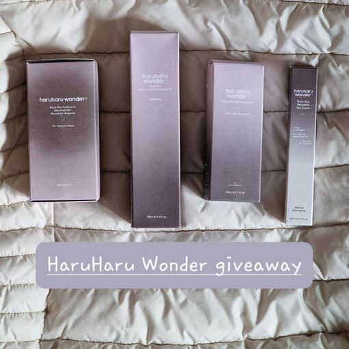 GIVEAWAY POST ft. YesStyle and Haruharu Wonder